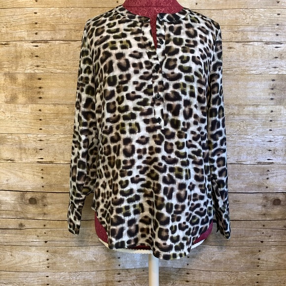 ANN TAYLOR LONG SLEEVE TUNIC SZ S - Picture 1 of 5